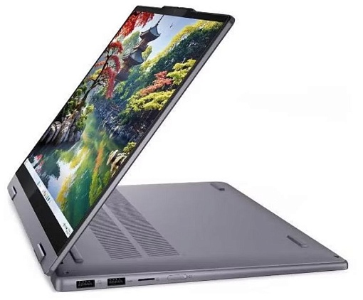 Ноутбук Lenovo IdeaPad 5 2-in-1 14IRH9, Intel Core i5 13420H, RAM 16 ГБ, Серый, SSD 512 ГБ, Intel UHD Graphics, без ОС детальное изображение - 3