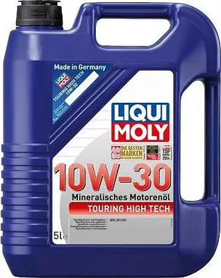 Моторное масло Liqui Moly Touring High Tech 10W-30, 5 л детальное изображение - 1