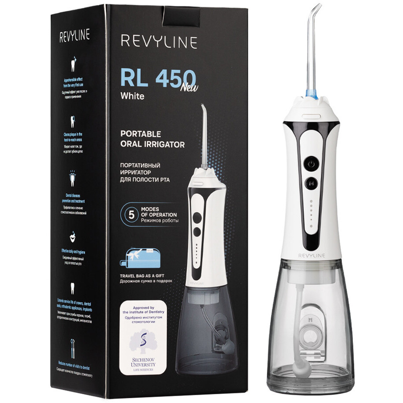 Ирригатор Revyline RL 450 New, Белый детальное изображение - 9