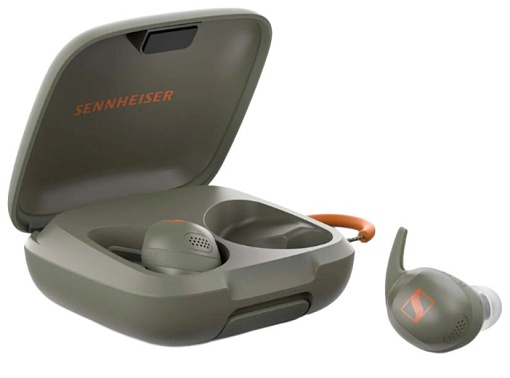 Беспроводные наушники Sennheiser Momentum Sport, Оливковый детальное изображение - 4