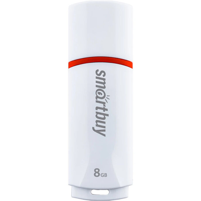 USB Flash накопитель SmartBuy Crown 8 ГБ, белый №2