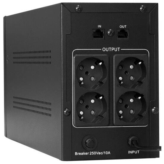 ИБП ExeGate SpecialPro Smart LLB-1000 LCD (EURO,RJ) детальное изображение - 2