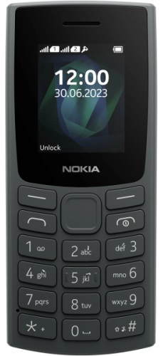 Мобильный телефон Nokia 105 (2024) 4G TA-1551DS, 128 Мб, Черный, Dual nano-SIM детальное изображение - 1