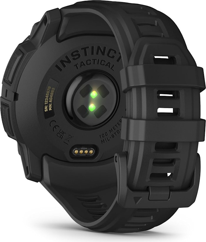 Смарт-часы Garmin Instinct 3 Solar Tactical Edition, 50 мм, Черный детальное изображение - 7