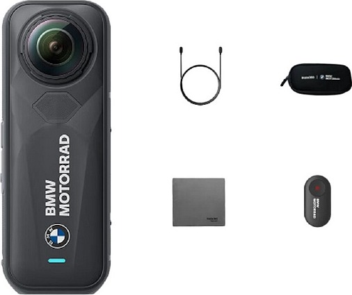 Экшн-камера Insta360 X5 BMW Motorrad Edition, Черный детальное изображение - 2