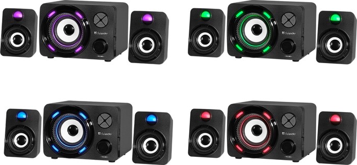 Компьютерные колонки Defender G11, Черный №5