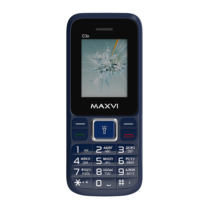 Мобильный телефон MAXVI C3n, 32 Мб, Маренго, Dual mini-SIM детальное изображение - 8
