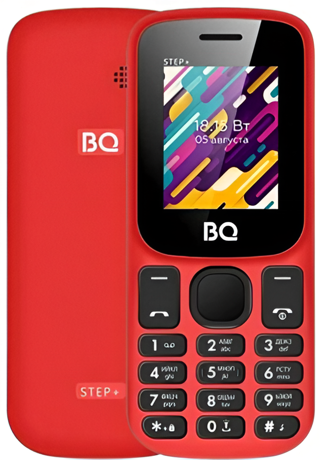 Мобильный телефон BQ 1848 Step+, 32 Мб, Черный/Синий, Dual mini-SIM детальное изображение - 3