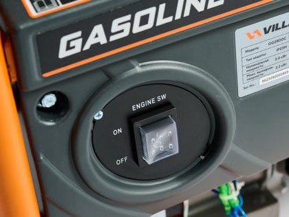 Генератор бензиновый VILLARTEC GG 2800C, 2 кВт, Оранжевый детальное изображение - 5