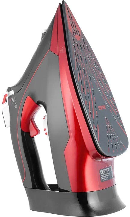 Утюг Centek CT-2359, Черный/Красный детальное изображение - 2