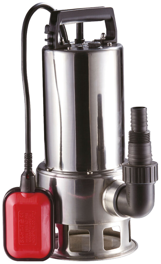 Насос погружной центробежный Edon SP 750/10P PRO, 208 л/мин, 32 мм, напор 8 м, d=25 мм, 750 Вт, Красный №1