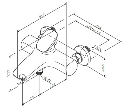 Смеситель AM-PM Spirit V2.0 F70A10000 детальное изображение - 5