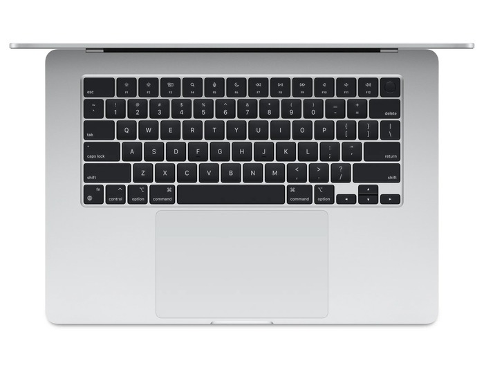 Ноутбук Apple MacBook Air 15 2024, RAM 8 ГБ, Silver, SSD 1 ТБ, Apple graphics 10-core детальное изображение - 2