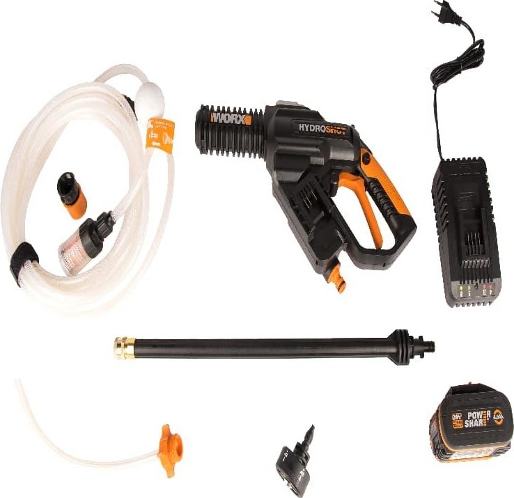 Автомойка Worx WG630E, 24 бар, Черный/Оранжевый детальное изображение - 3