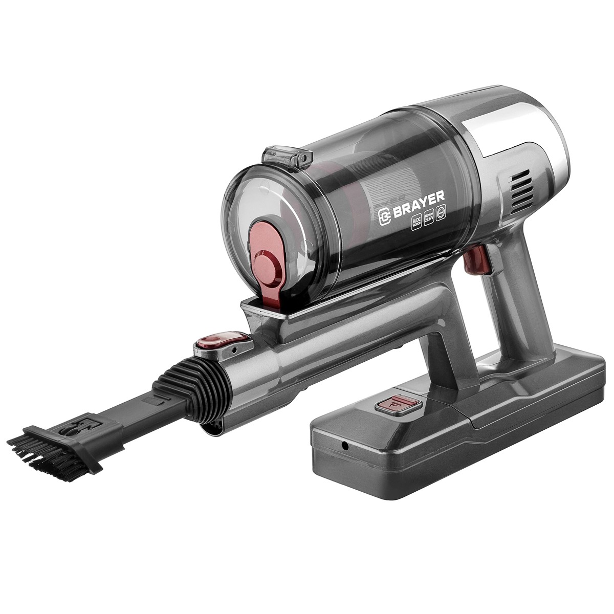 Пылесос вертикальный Brayer BR4265, Серебристый детальное изображение - 5