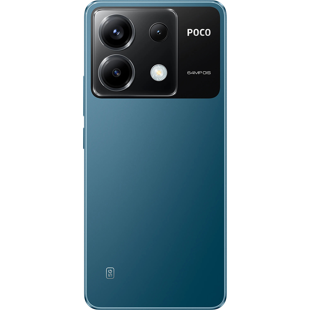 Смартфон Xiaomi POCO X6 5G 256 ГБ, Синий, Dual nano SIM детальное изображение - 5