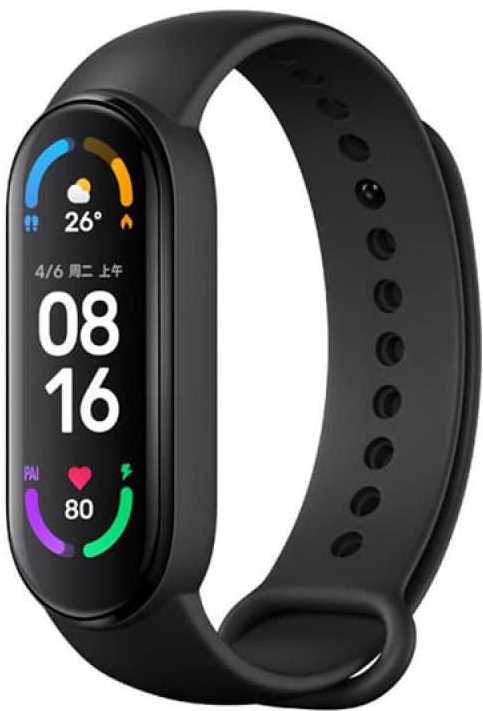Фитнес-браслет Xiaomi Mi Band 6, Черный детальное изображение - 3