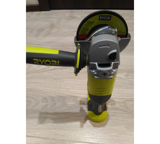 Аккумуляторная угловая шлифмашина Ryobi ONE+ R18AG-0 5133001903, 115 мм, 7500 об/мин детальное изображение - 19