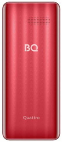 Мобильный телефон BQ 2453 Quattro, 32 Мб, Красный, Micro SIM + Mini SIM детальное изображение - 2