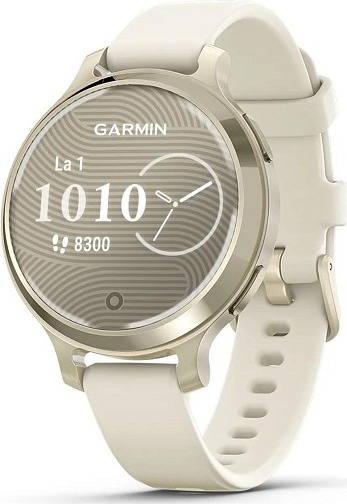 Смарт-часы Garmin Lily 2 Active, 38 мм, с серебристым безелем, фиолетовый силиконовый ремешок детальное изображение - 2