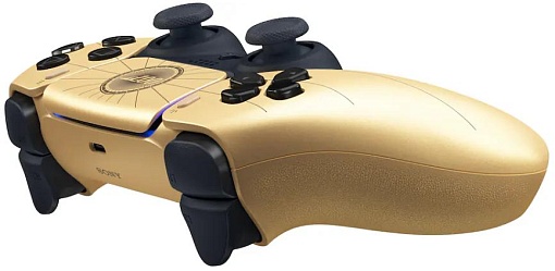 Геймпад Sony DualSense First Light Limited Edition, Золотой детальное изображение - 2