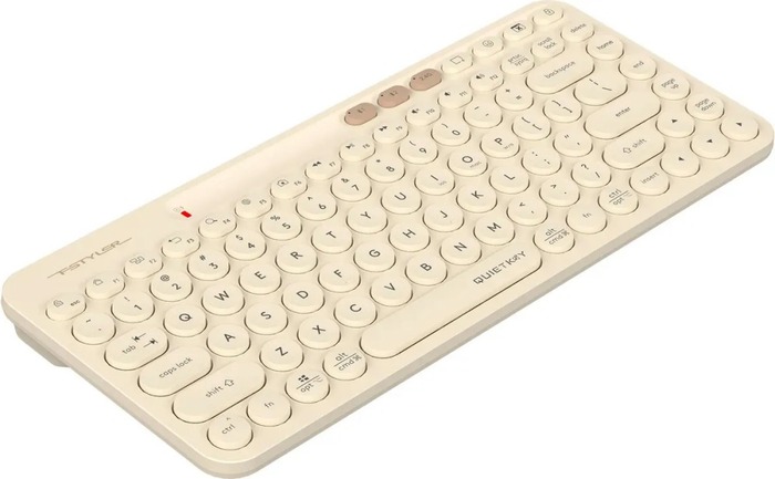 Клавиатура A4Tech Fstyler FBK36C AS, Бежевый №5