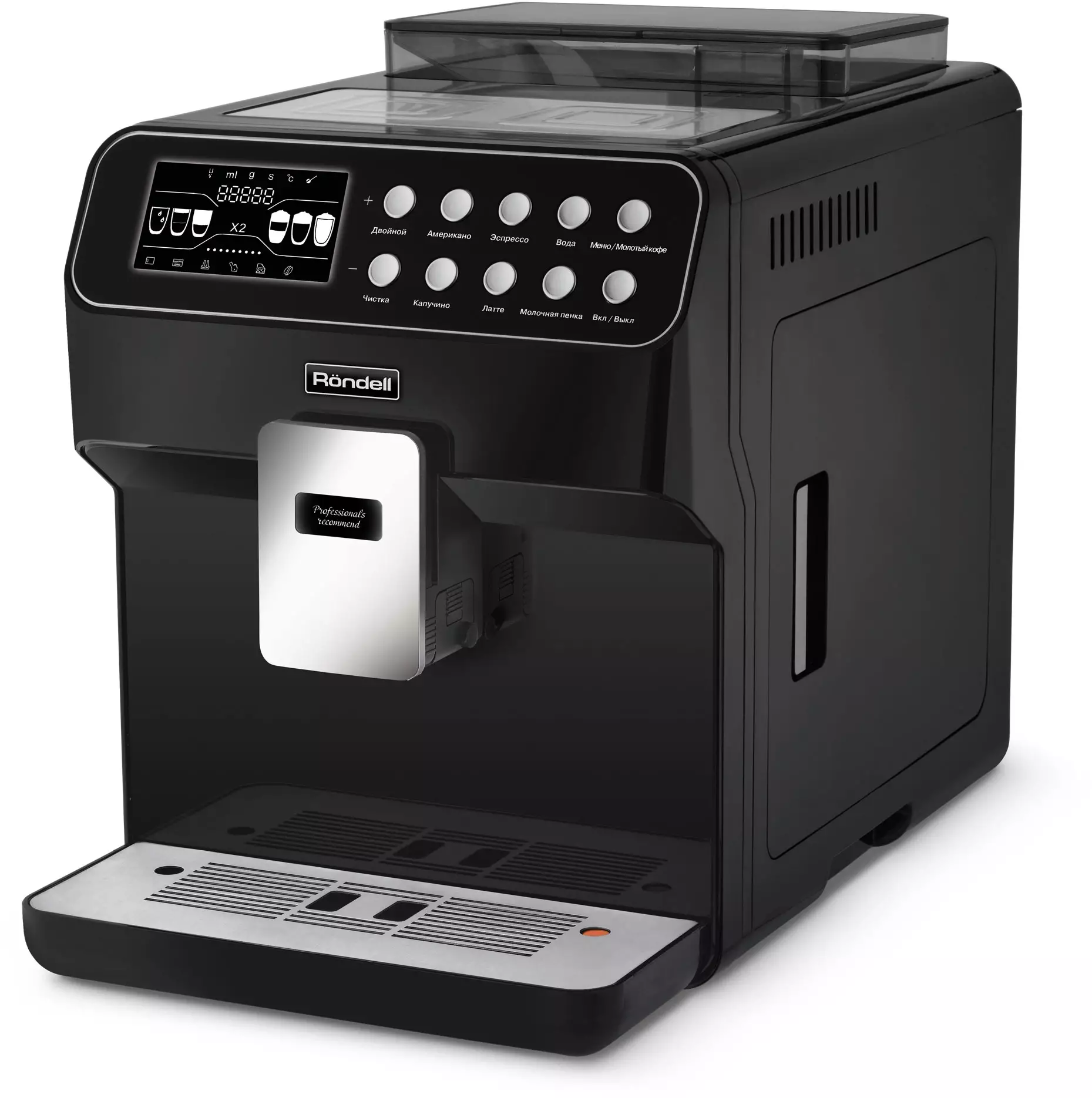 Кофемашина Rondell RDE-1113, Черный детальное изображение - 1