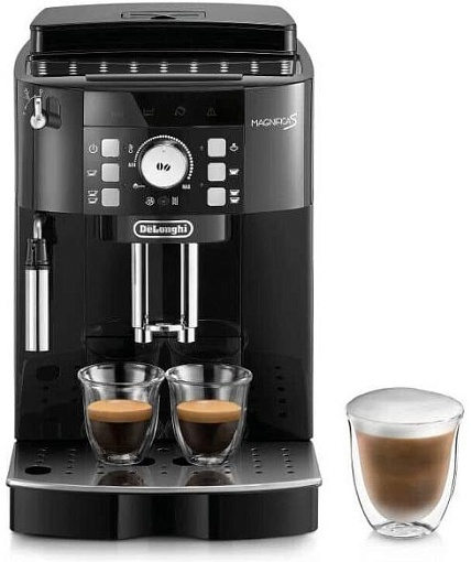 Кофемашина Delonghi Magnifica S ECAM 21.117.B, Черный детальное изображение - 2