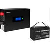 ИБП ExeGate IdealSine SR-1000.LCD.2SH + DT 12100 (100Ач) вариант - 1