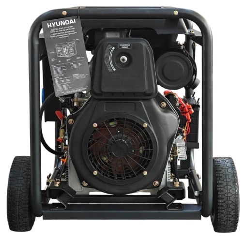 Генератор дизельный с воздушным охлаждением HYUNDAI DHY 10000LE-T, открытый, 8 кВт, Черный детальное изображение - 4