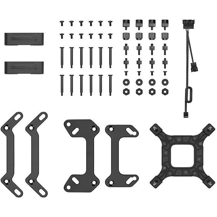 Система жидкостного охлаждения DeepCool LT720, Черный №3