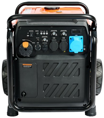 Генератор бензиновый VILLARTEC GI 808, 8 кВт, Оранжевый детальное изображение - 6