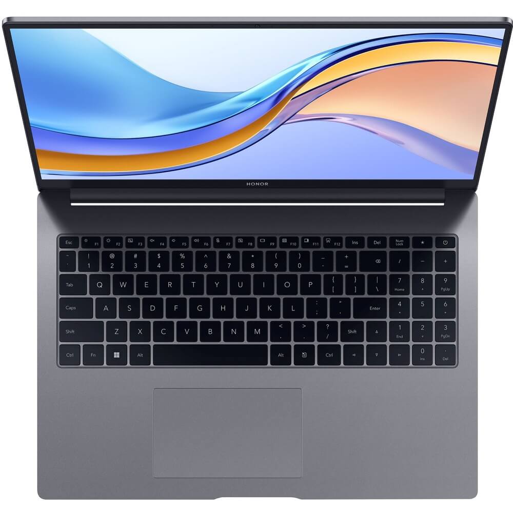 Ноутбук Honor MagicBook X16 2024, RAM 16 ГБ, Серый, SSD 512 ГБ, Intel UHD Graphics, Windows 11 Home (5301AHGW) детальное изображение - 2