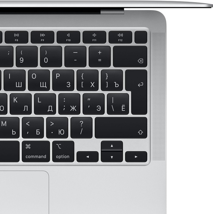 Ноутбук Apple MacBook Air 13 Late 2020, RAM 16 ГБ, Серебристый, SSD 256 ГБ, Apple graphics 8-core детальное изображение - 2
