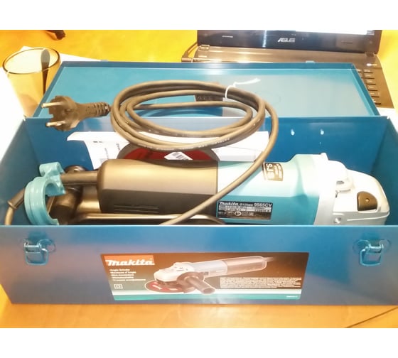 Угловая шлифмашина Makita 9565CR, 125 мм, 12000 об/мин, 1400 Вт детальное изображение - 8