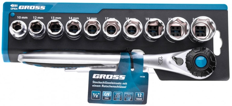 Биты, торцевые головки Gross 14138 детальное изображение - 4