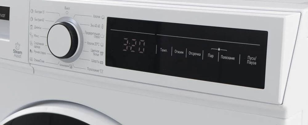 Стиральная машина Vestfrost VFT 6122T, Белый детальное изображение - 4