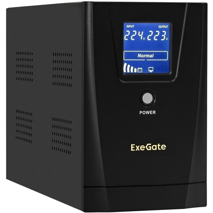 ИБП ExeGate SpecialPro Smart LLB-2200.LCD.AVR.4C13.RJ.USB №1