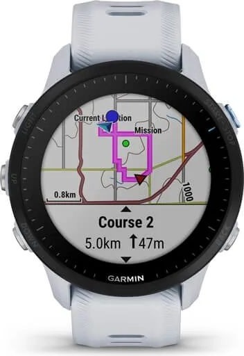 Смарт-часы Garmin Forerunner 955, Белый детальное изображение - 2