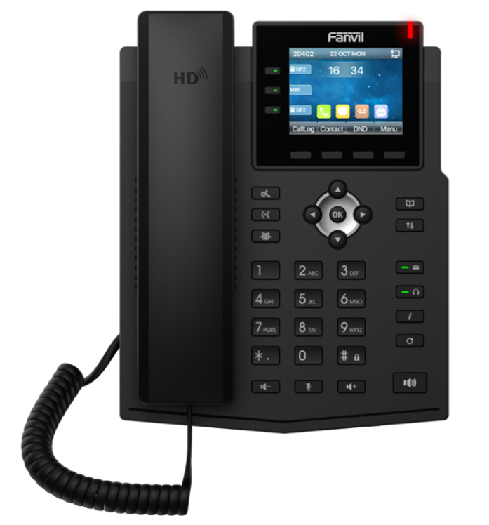 VoIP-телефон Fanvil (Linkvil) X3U, Черный детальное изображение - 2