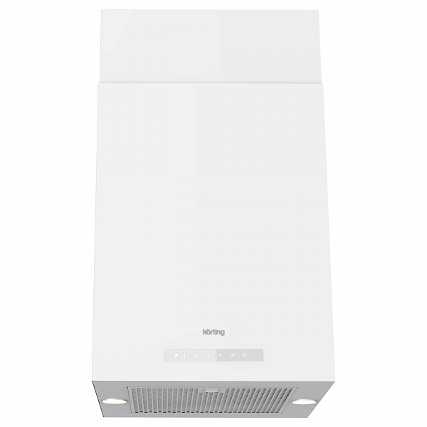 Вытяжка Korting KHA 45970 W Cube, Белый детальное изображение - 3