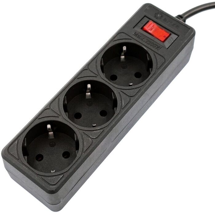 Сетевой фильтр 5bites SP3B-518, 1.8 м, Черный №2