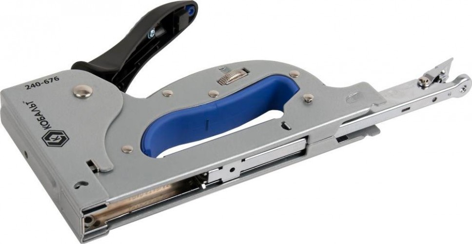 Скобозабиватель ручной Кобальт 240-676 механический 6-14 мм, тип 140, регулятор удара, ув детальное изображение - 2
