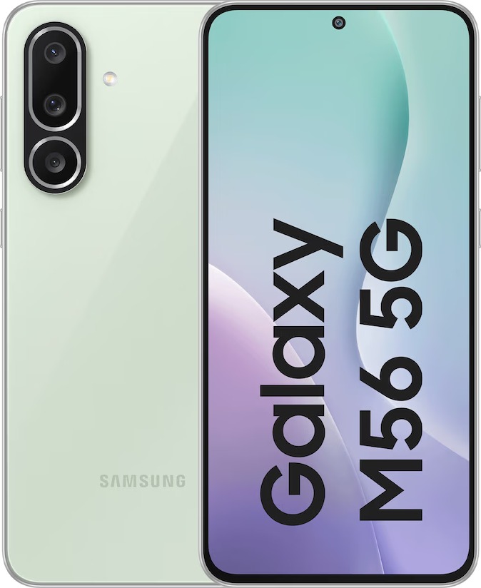 Смартфон Samsung Galaxy M56 5G 8/128 ГБ, Зеленый, Dual nano SIM детальное изображение - 1
