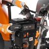 Снегоуборщик гусеничный бензиновый Daewoo DAST 427 EFI с инжекторным двигателем, 10 л.с., 6620 Вт, Оранжевый/Серый вариант - 14
