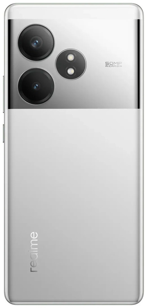 Смартфон Realme GT 6T 256 ГБ, Серебристый, Dual nano SIM детальное изображение - 4