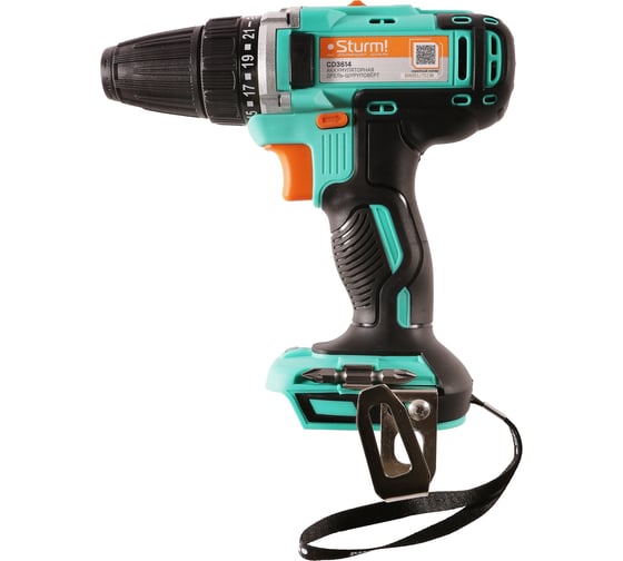 Аккумуляторный шуруповерт Sturm CD3614, 14 В, 28 Нм, 2 А·ч детальное изображение - 5