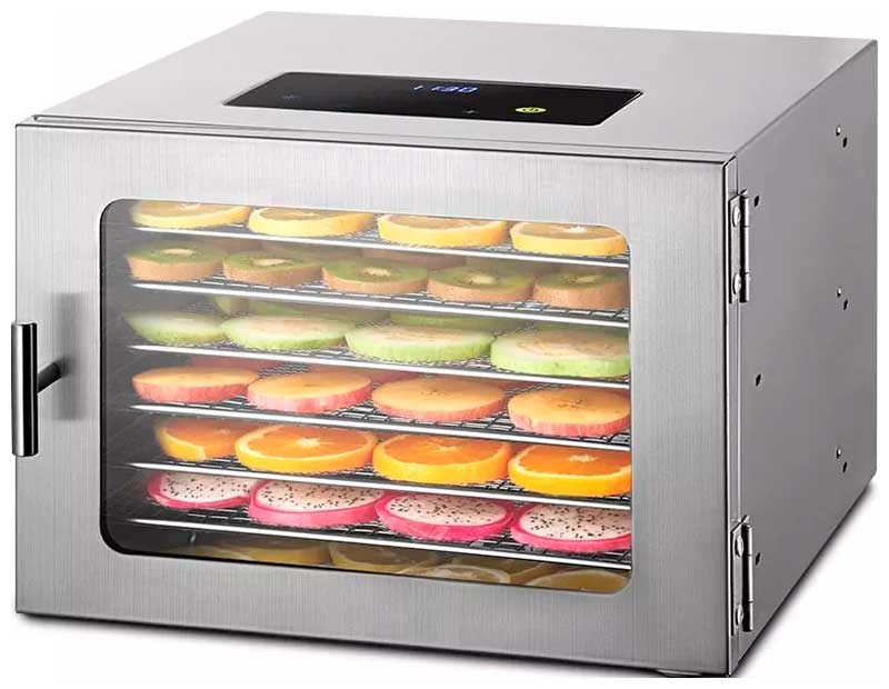 Сушилка для овощей Kitfort КТ-1972, 400 Вт, Серебристый детальное изображение - 1