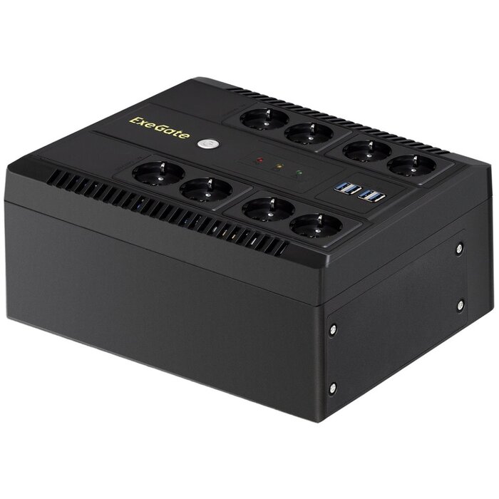 ИБП ExeGate NEO NNB-650.LED.AVR.8SH.CH №1