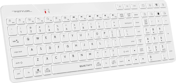 Клавиатура A4Tech Fstyler FBK27C AS, Белый №2